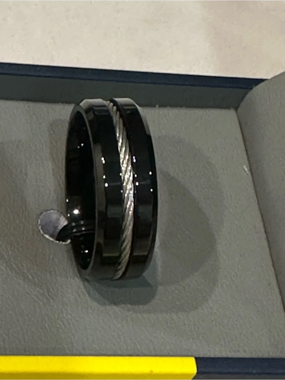 NWT / NAUTICA  Men's Black Ring Black Size 11  MSRP $30 Nordstrom Rack